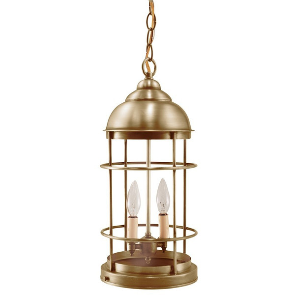 Northeast Lantern - 3532-AB-LT2-CLR - Two Light Hanging Lantern - Nautical - Antique Brass