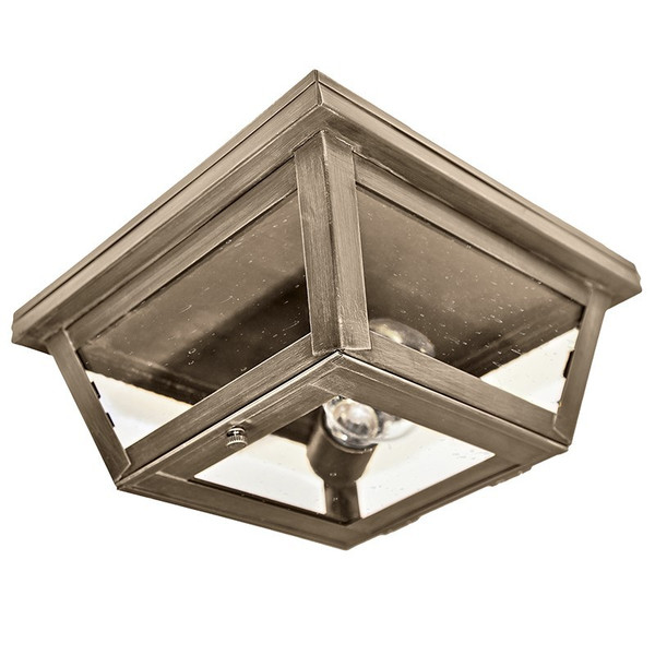 Northeast Lantern - 4104-DAB-MED-CSG - One Light Flush Mount - Flush - Dark Antique Brass