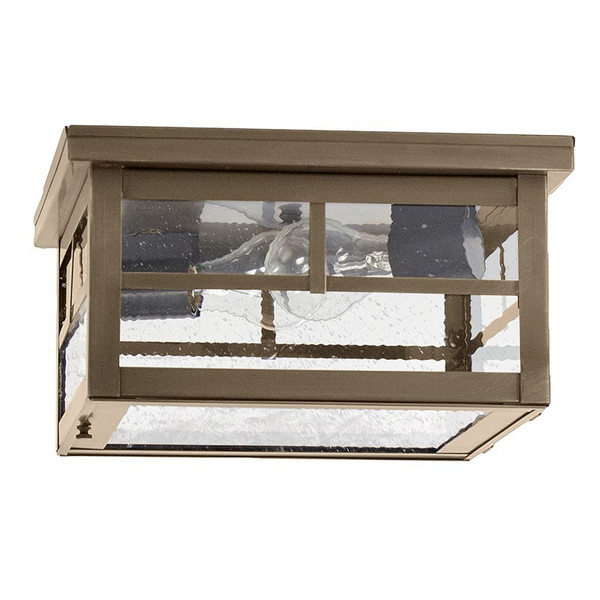 Northeast Lantern - 4404-DAB-MED2-SMG - Two Light Flush Mount - Flush - Dark Antique Brass