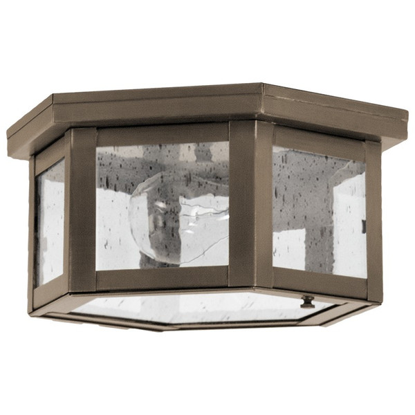 Northeast Lantern - 4504-DAB-MED-CSG - One Light Flush Mount - Flush - Dark Antique Brass