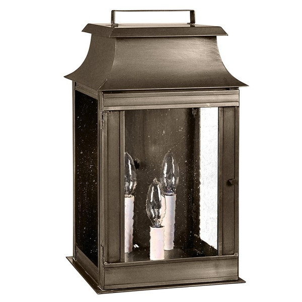 Northeast Lantern - 5631-DAB-LT3-SMG - Three Light Wall Mount - Concord - Dark Antique Brass