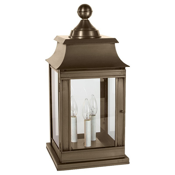 Northeast Lantern - 5633P-DAB-LT3-CLR - Three Light Pier Mount - Concord - Dark Antique Brass
