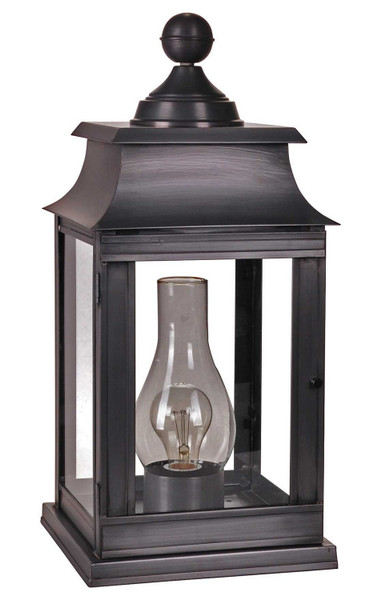 Northeast Lantern - 5633P-DB-CIM-CLR - One Light Pier Mount - Concord - Dark Brass