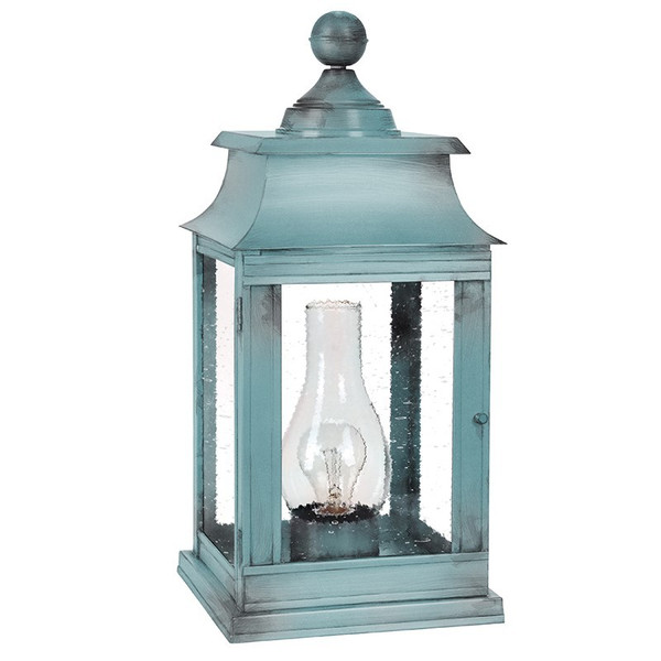 Northeast Lantern - 5633P-VG-CIM-CSG - One Light Pier Mount - Concord - Verdi Gris