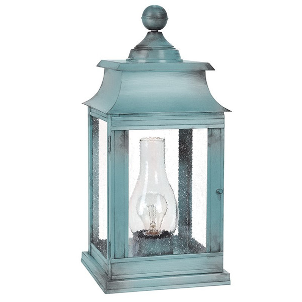 Northeast Lantern - 5633P-VG-CIM-SMG - One Light Pier Mount - Concord - Verdi Gris