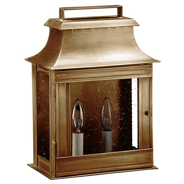 Northeast Lantern - 5711-AB-LT2-CSG - Two Light Wall Mount - Concord - Antique Brass
