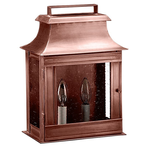 Northeast Lantern - 5711-AC-LT2-CSG - Two Light Wall Mount - Concord - Antique Copper