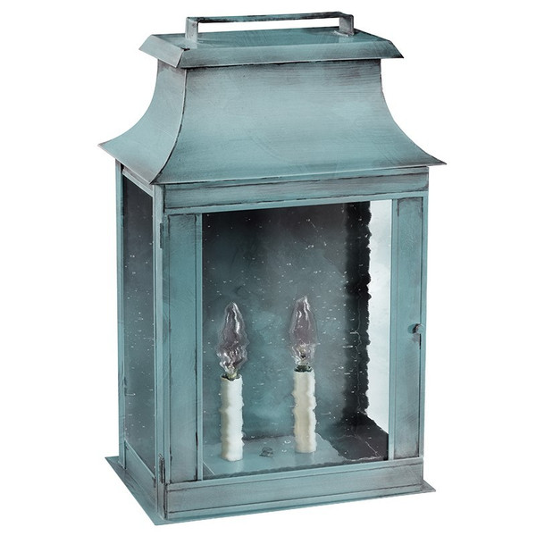 Northeast Lantern - 5751-VG-LT2-CSG - Two Light Wall Mount - Concord - Verdi Gris