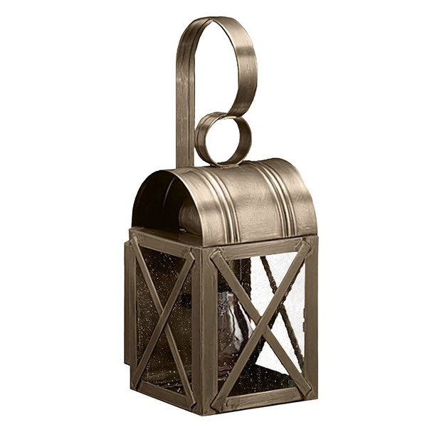Northeast Lantern - 6011-DAB-MED-SMG - One Light Wall Mount - Adams - Dark Antique Brass