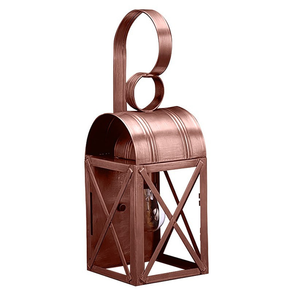 Northeast Lantern - 6031-AC-MED-CLR - One Light Wall Mount - Adams - Antique Copper