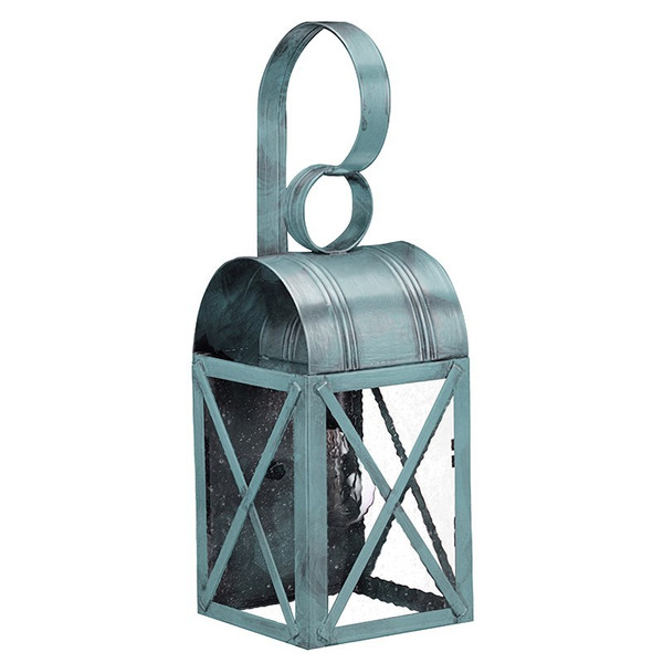 Northeast Lantern - 6031-VG-MED-SMG - One Light Wall Mount - Adams - Verdi Gris