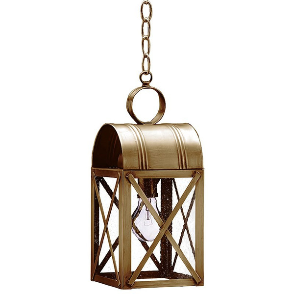 Northeast Lantern - 6032-AB-MED-SMG - One Light Hanging Lantern - Adams - Antique Brass