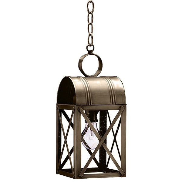 Northeast Lantern - 6032-DAB-MED-CSG - One Light Hanging Lantern - Adams - Dark Antique Brass