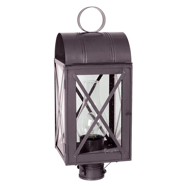 Northeast Lantern - 6053-DB-CIM-CSG - One Light Post Mount - Adams - Dark Brass