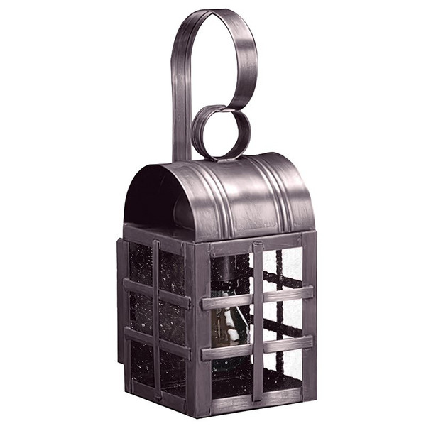 Northeast Lantern - 6111-DB-MED-SMG - One Light Wall Mount - Adams - Dark Brass