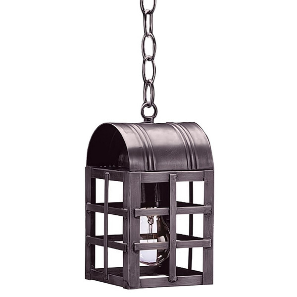 Northeast Lantern - 6112-DB-MED-CLR - One Light Hanging Lantern - Adams - Dark Brass