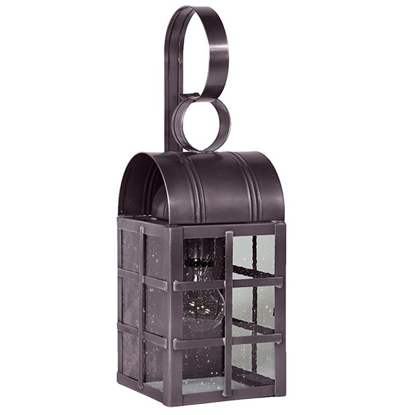 Northeast Lantern - 6131-DB-MED-SMG - One Light Wall Mount - Adams - Dark Brass