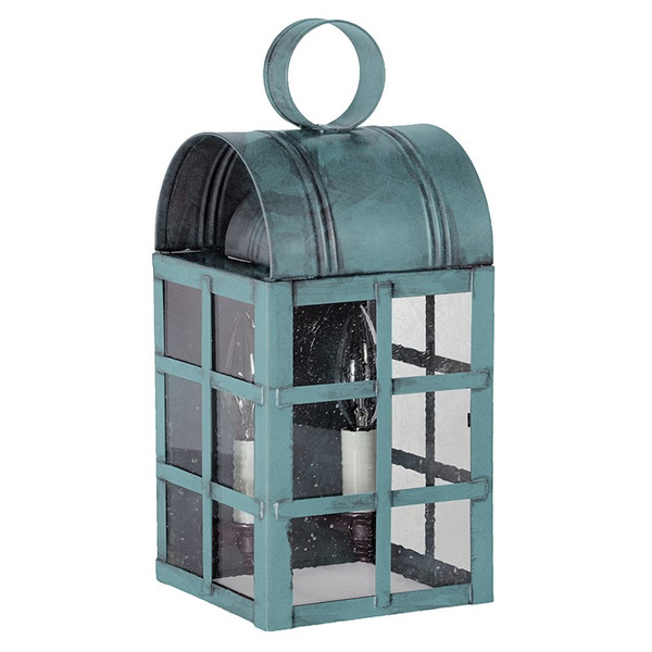 Northeast Lantern - 6131-VG-LT2-SMG-NS - Two Light Wall Mount - Adams - Verdi Gris