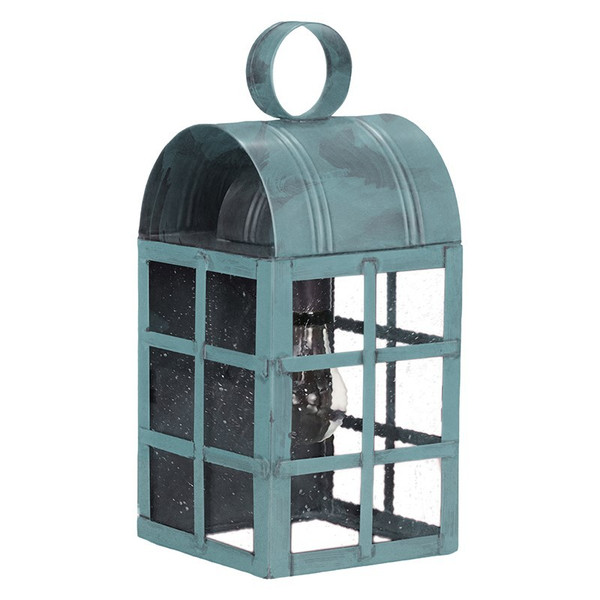 Northeast Lantern - 6131-VG-MED-SMG-NS - One Light Wall Mount - Adams - Verdi Gris