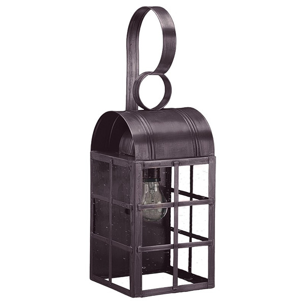 Northeast Lantern - 6141-DB-MED-CSG - One Light Wall Mount - Adams - Dark Brass