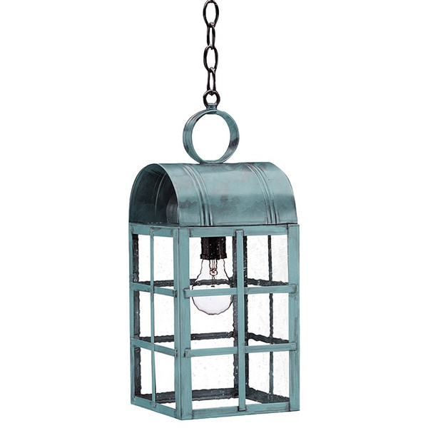 Northeast Lantern - 6142-VG-MED-SMG - One Light Hanging Lantern - Adams - Verdi Gris
