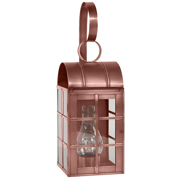 Northeast Lantern - 6151-AC-CIM-CLR - One Light Wall Mount - Adams - Antique Copper