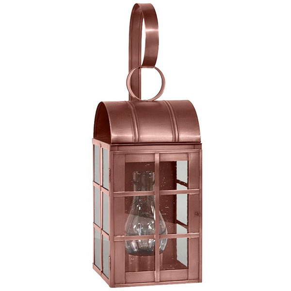 Northeast Lantern - 6151-AC-CIM-CSG - One Light Wall Mount - Adams - Antique Copper