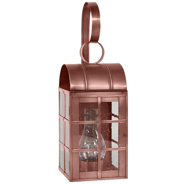 Northeast Lantern - 6151-AC-CIM-SMG - One Light Wall Mount - Adams - Antique Copper