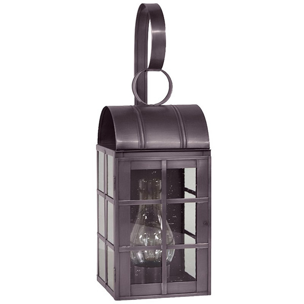 Northeast Lantern - 6151-DB-CIM-CSG - One Light Wall Mount - Adams - Dark Brass