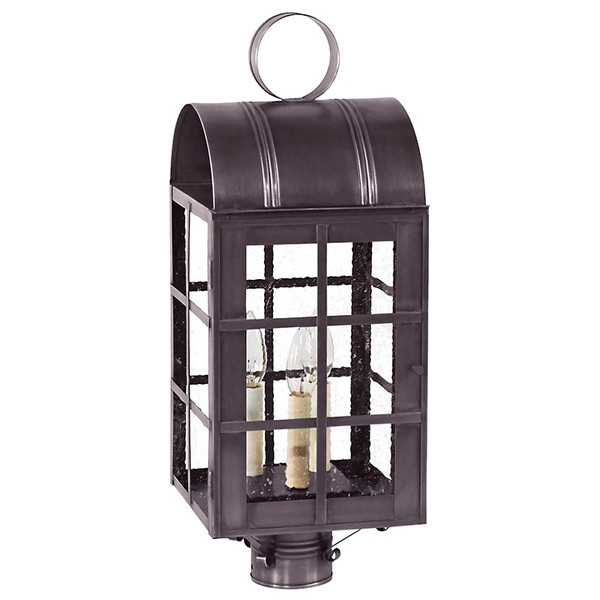 Northeast Lantern - 6153-DB-LT3-SMG - Three Light Post Mount - Adams - Dark Brass