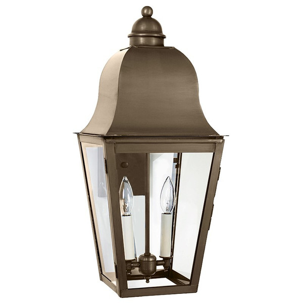 Northeast Lantern - 6411-DAB-LT2-CLR - Two Light Wall Fixture - Imperial - Dark Antique Brass