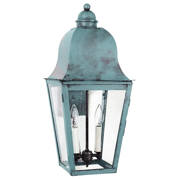 Northeast Lantern - 6411-VG-LT2-SMG - Two Light Wall Fixture - Imperial - Verdi Gris