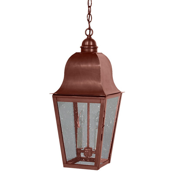 Northeast Lantern - 6412-AC-LT2-SMG - Two Light Hanging Lantern - Imperial - Antique Copper