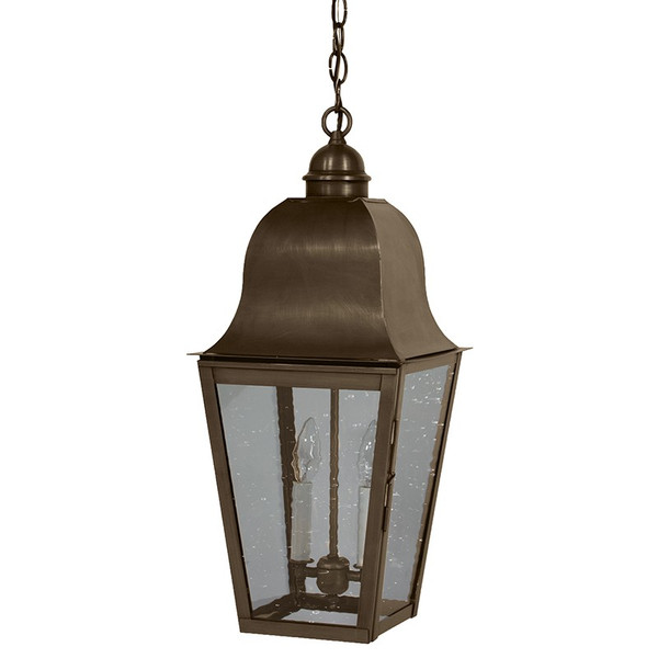 Northeast Lantern - 6412-DAB-LT2-CSG - Two Light Hanging Lantern - Imperial - Dark Antique Brass