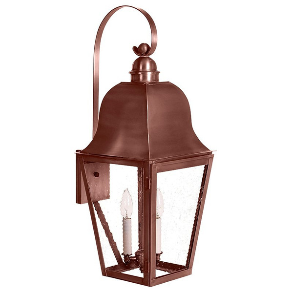 Northeast Lantern - 6417-AC-LT2-SMG - Two Light Wall Mount - Imperial - Antique Copper