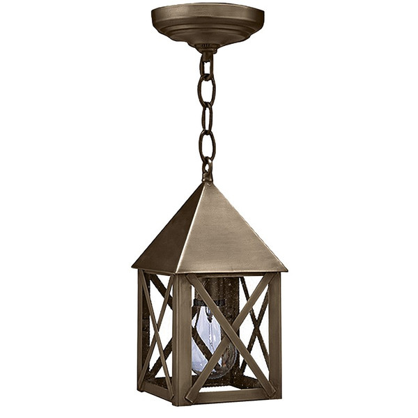 Northeast Lantern - 7012-DAB-MED-SMG - One Light Hanging Lantern - York - Dark Antique Brass