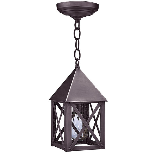Northeast Lantern - 7012-DB-MED-SMG - One Light Hanging Lantern - York - Verdi Gris
