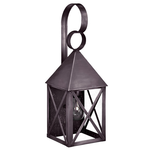 Northeast Lantern - 7031-DB-MED-SMG - One Light Wall Mount - York - Dark Brass