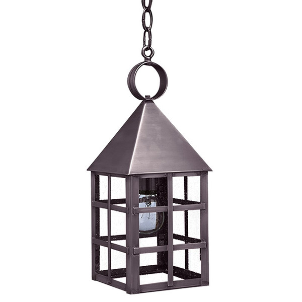 Northeast Lantern - 7132-DB-MED-SMG - One Light Hanging Lantern - York - Dark Brass