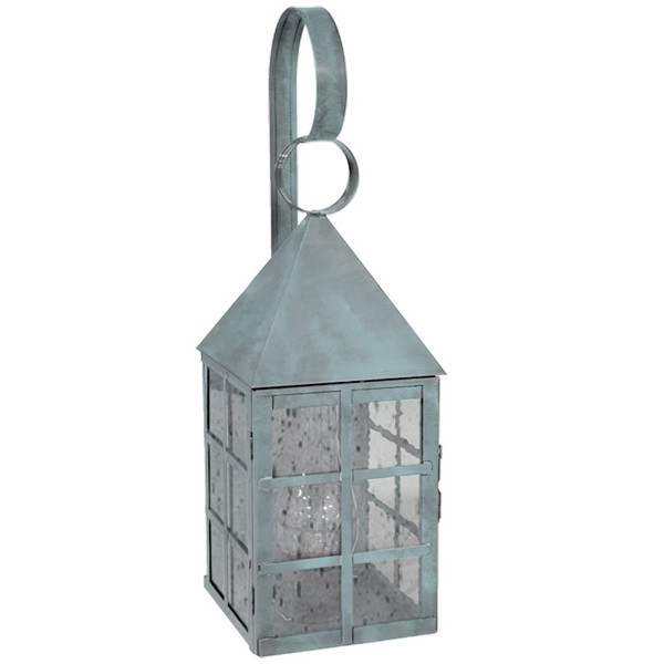 Northeast Lantern - 7141-VG-CIM-CSG - One Light Wall Mount - York - Verdi Gris