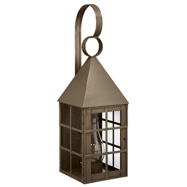 Northeast Lantern - 7151-DAB-CIM-CSG - One Light Wall Mount - York - Dark Antique Brass