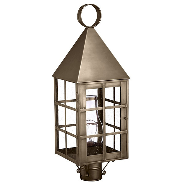 Northeast Lantern - 7153-DAB-CIM-SMG - One Light Post Mount - York - Dark Antique Brass