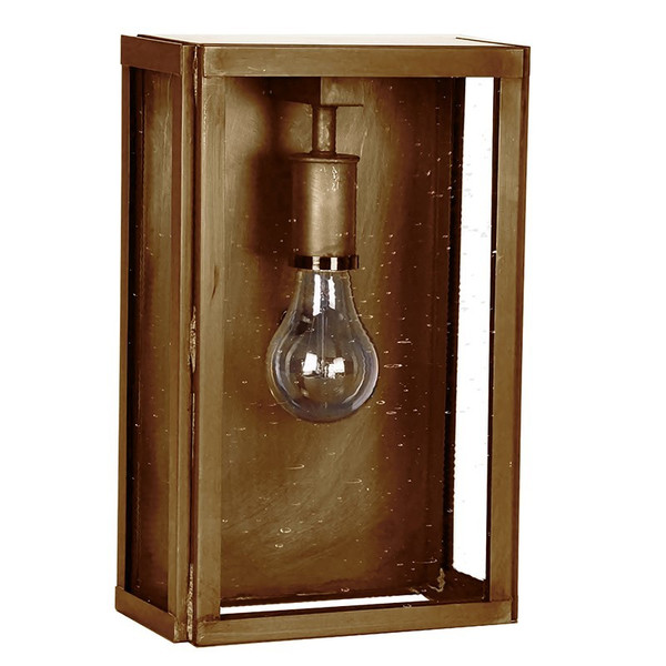 Northeast Lantern - 7511-AB-MED-CSG - One Light Wall Mount - Midtown - Antique Brass