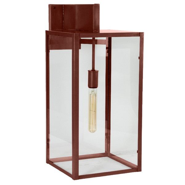 Northeast Lantern - 7537-AC-MED-CLR - One Light Wall Mount - Midtown - Antique Copper