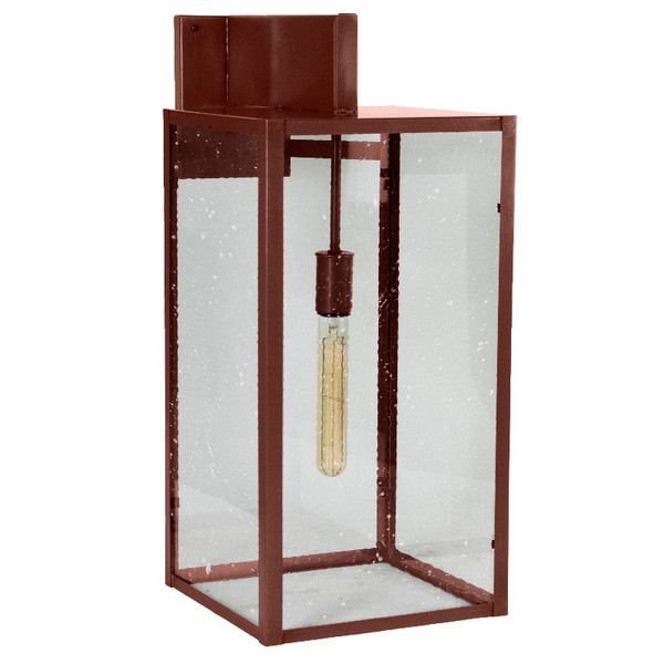 Northeast Lantern - 7537-AC-MED-SMG - One Light Wall Mount - Midtown - Antique Copper