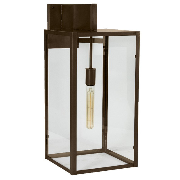 Northeast Lantern - 7537-DAB-MED-CLR - One Light Wall Mount - Midtown - Dark Antique Brass
