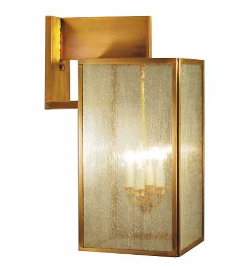 Northeast Lantern - 7547-AB-LT4-SMG - Four Light Wall Bracket - Midtown - Antique Brass