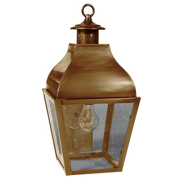 Northeast Lantern - 7631-AB-MED-SMG - One Light Wall Mount - Stanfield - Antique Brass