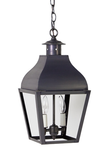 Northeast Lantern - 7632-DB-LT2-CLR - Two Light Hanging Lantern - Stanfield - Dark Brass
