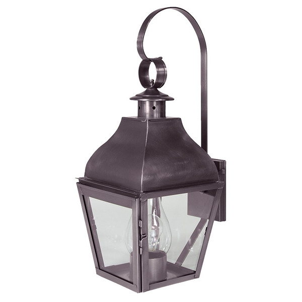 Northeast Lantern - 7637-DB-CIM-CLR - One Light Wall Mount - Stanfield - Dark Brass